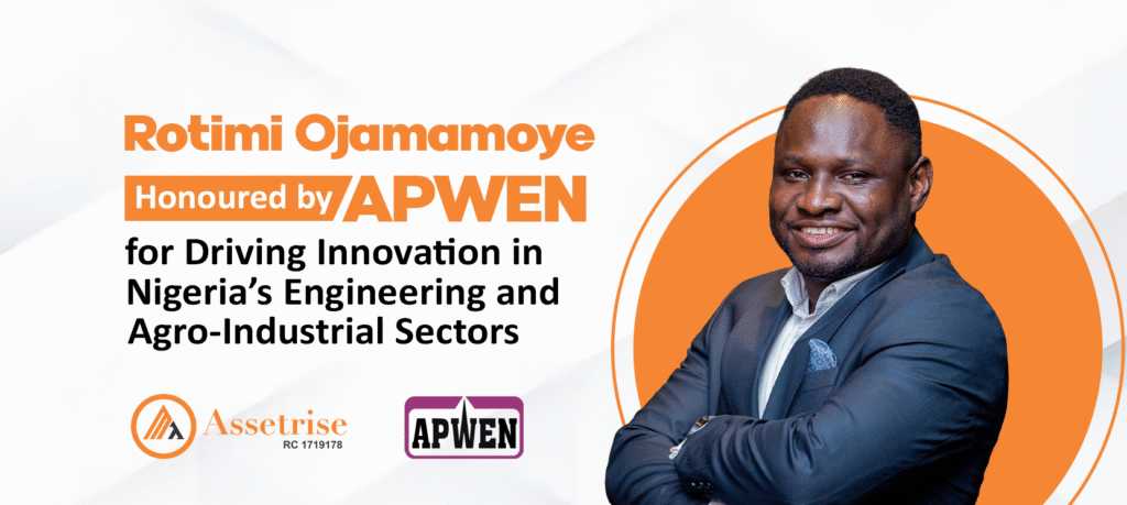Rotimi Ojamamoye Honoured by APWEN for Driving Innovation in Nigeria’s Engineering and Agro-Industrial Sectors